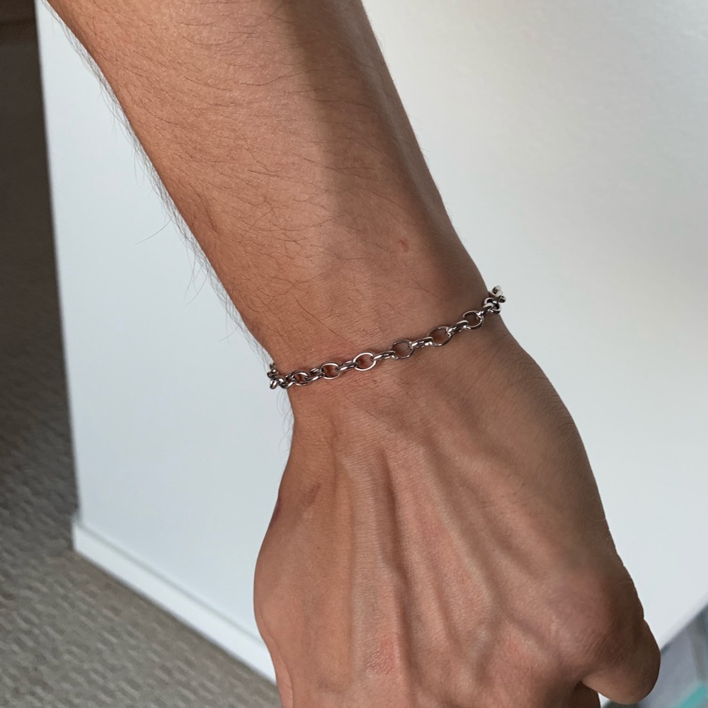 Unisex Silver Bracelet